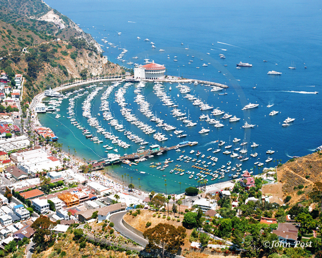 Over view of Avalon Harbor