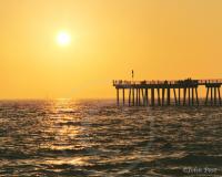 Hermosa Beach Pier Sunset