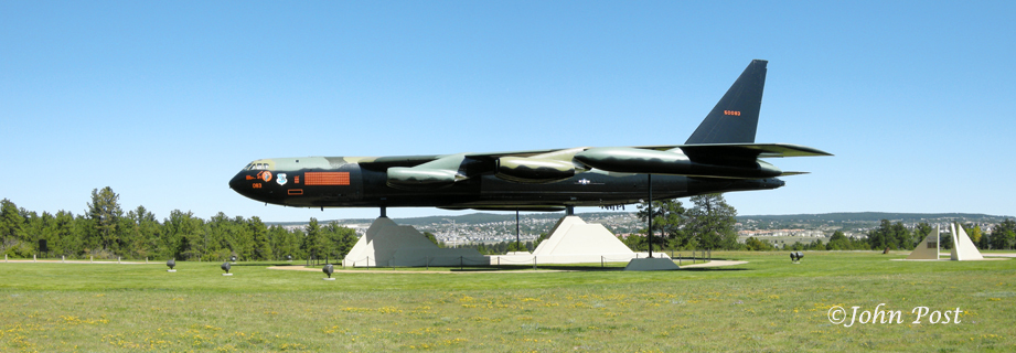 Side view of B-52