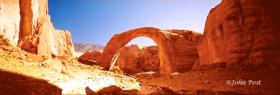 Rainbow Bridge, rock formation,Utah, Lake Powell