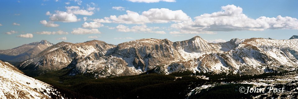 View to mountains