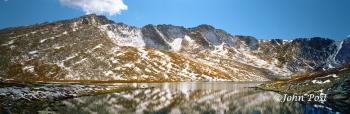 Mount Evans and High Altitude Lake