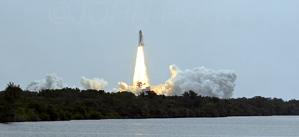 Pre and post launch scenes taken on July 8, 2011 at Kennedy Space Center - Cape Canaveral, Florida.  STS-135 Space Shuttle Atlantis, the last launch of the U.S.A Space Shuttle program.