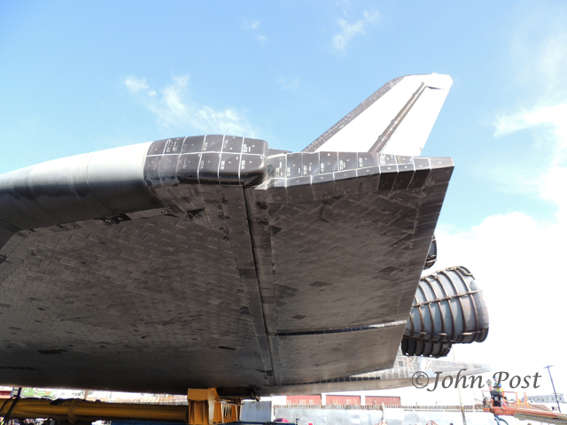 Space Shuttle Endeavour in Los Angeles