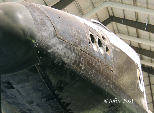 Space Shuttle Endeavour in Air and LA science museum
