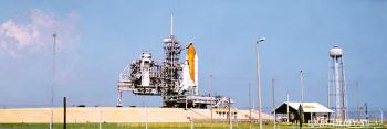 Space Shuttle Atlantis STS 79 on Launch Pad