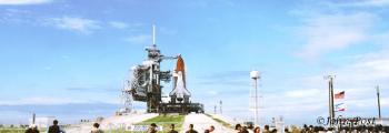 Space Shuttle Atlantis STS 106 on Launch Pad 39B