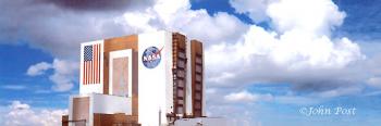 VAB Vehicle Assembly Building Clouds