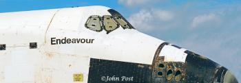 Space Shuttle Endeavour in Los Angeles