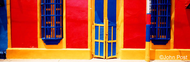 Red, Blue & Yellow House Venezuela