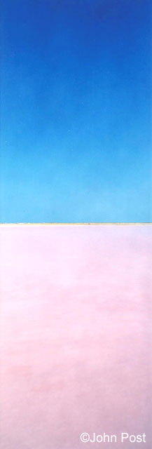 Salt Pan, Blue Sky Venezuela