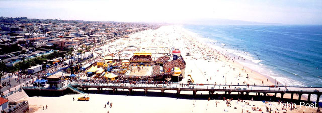 Aerial South AVP Manhattan Beach 2003