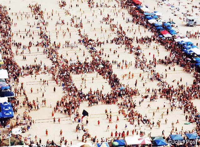 Surf Festival 2003 aerial - 'A' Square