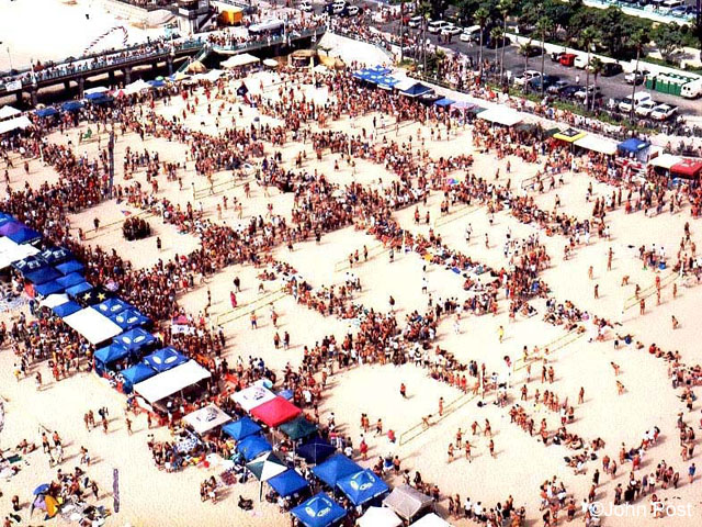 Surf Festival 2003 aerial - 'E' Square