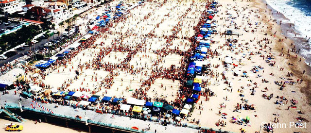Surf Festival 2003 aerial - 'E'