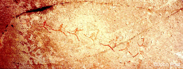 Rock Painting Zimbabwe, Africa