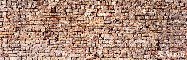 Stone Wall Detail Zimbabwe, Africa