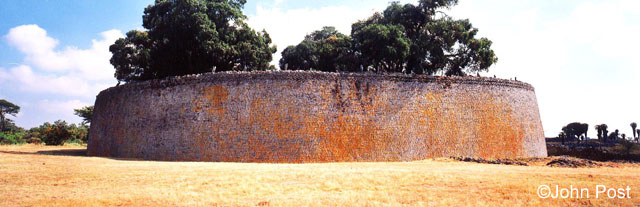 Wall of the Great Enclosure Zimbabwe, Africa